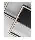 Porto Integrated LED Semi Flush Light Sandy Black Steel Aluminium LED 19W 1342Lm 3000K-7