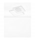 Porto Integrated LED Semi Flush Light Sandy White Steel Aluminium LED 19W 1342Lm 3000K-3