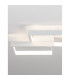 Porto Integrated LED Semi Flush Light Sandy White Steel Aluminium LED 19W 1342Lm 3000K-8