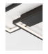 Porto Integrated LED Semi Flush Light Sandy Black Steel Aluminium LED 30W 2030Lm 3000K-4