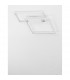 Porto Integrated LED Semi Flush Light Sandy White Steel Aluminium LED 30W 2030Lm 3000K-3