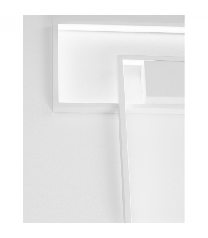 Porto Integrated LED Semi Flush Light Sandy White Steel Aluminium LED 30W 2030Lm 3000K-7