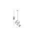 Gabbia Integrated LED Pendant Ceiling Light Gold Aluminium Silicone LED 45W 3375Lm 3000K-4