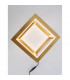 Gabbia Integrated LED Table Lamp Gold Aluminium Silicone LED 20W 1500Lm 3000K-5