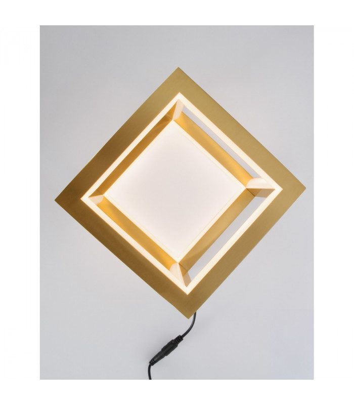 Gabbia Integrated LED Table Lamp Gold Aluminium Silicone LED 20W 1500Lm 3000K-5