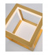 Gabbia Integrated LED Table Lamp Gold Aluminium Silicone LED 20W 1500Lm 3000K-7