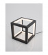 Gabbia Integrated LED Table Lamp Sandy Black Aluminium Silicone LED 20W 1500Lm 3000K-3
