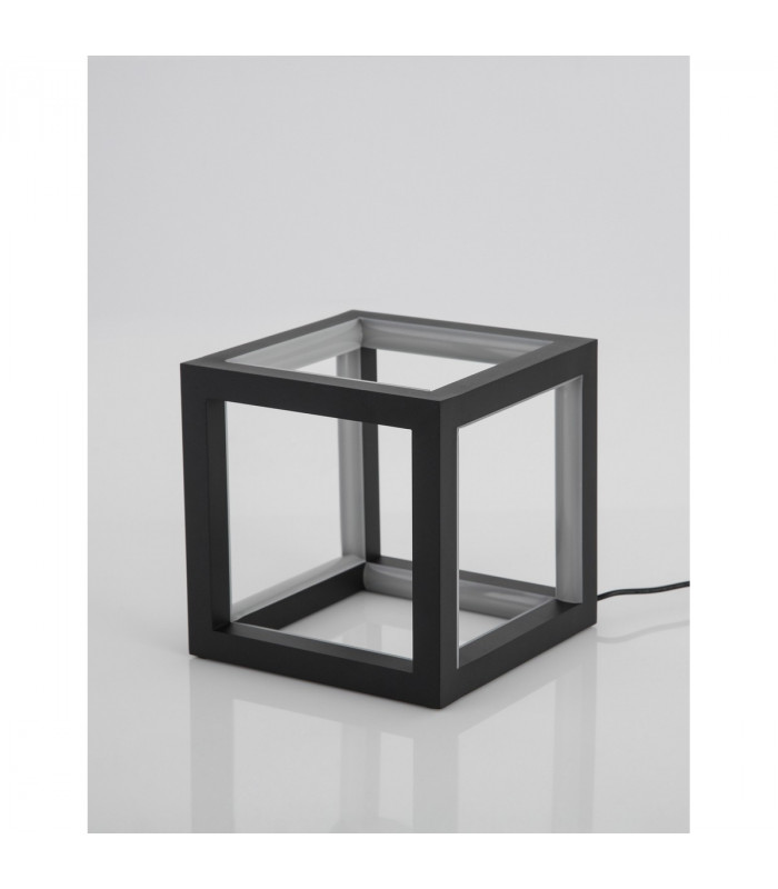 Gabbia Integrated LED Table Lamp Sandy Black Aluminium Silicone LED 20W 1500Lm 3000K-5