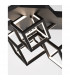 Gabbia Integrated LED Semi Flush Light Sandy Black Aluminium Silicone LED 110W 8250Lm 3000K-6
