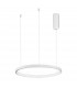 Pertino 48cm Integrated LED Pendant Ceiling Light Dimmable Sandy White Aluminium LED 38W 2280Lm 3000K-1
