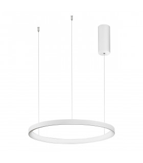 Pertino 48cm Integrated LED Pendant Ceiling Light Dimmable Sandy White Aluminium LED 38W 2280Lm 3000K-1