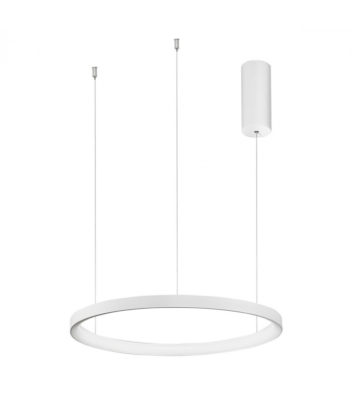Pertino 48cm Integrated LED Pendant Ceiling Light Dimmable Sandy White Aluminium LED 38W 2280Lm 3000K-1