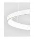 Pertino 58cm Integrated LED Pendant Ceiling Light Dimmable Sandy White Aluminium LED 48W 2880Lm 3000K-5