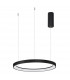 Pertino 48cm Integrated LED Pendant Ceiling Light Dimmable Sandy Black Aluminium LED 38W 2280Lm 3000K-1