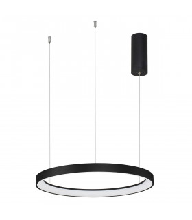 Pertino 48cm Integrated LED Pendant Ceiling Light Dimmable Sandy Black Aluminium LED 38W 2280Lm 3000K-1