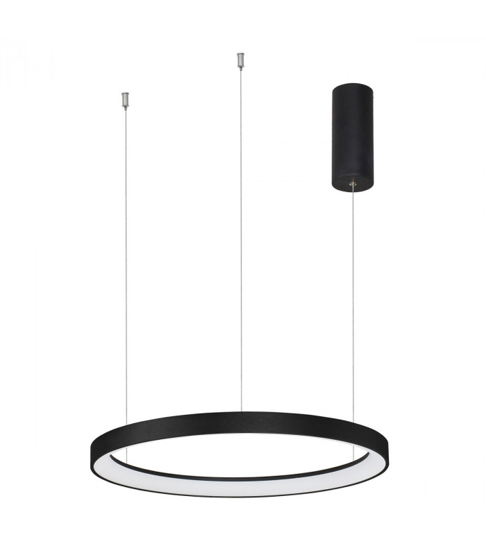 Pertino 48cm Integrated LED Pendant Ceiling Light Dimmable Sandy Black Aluminium LED 38W 2280Lm 3000K-1
