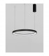 Pertino 48cm Integrated LED Pendant Ceiling Light Dimmable Sandy Black Aluminium LED 38W 2280Lm 3000K-3