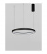 Pertino 48cm Integrated LED Pendant Ceiling Light Dimmable Sandy Black Aluminium LED 38W 2280Lm 3000K-4