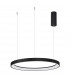 Pertino 58cm Integrated LED Pendant Ceiling Light Dimmable Sandy Black Aluminium LED 48W 2880Lm 3000K-1