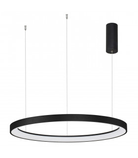 Pertino 78cm Integrated LED Pendant Ceiling Light Dimmable Sandy Black Aluminium LED 60W 3600Lm 3000K-1