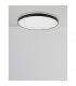 Pertino 38cm Integrated LED Semi Flush Light Sandy White Aluminium LED 30W 1800Lm 3000K-4