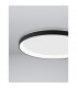 Pertino 38cm Integrated LED Semi Flush Light Sandy White Aluminium LED 30W 1800Lm 3000K-5