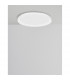 Pertino 38cm Integrated LED Semi Flush Light Sandy Black Aluminium LED 30W 1800Lm 3000K-4