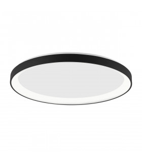 Pertino 38cm Integrated LED Semi Flush Light Sandy White Aluminium LED 38W 2280Lm 3000K-1
