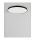 Pertino 38cm Integrated LED Semi Flush Light Sandy White Aluminium LED 38W 2280Lm 3000K-4