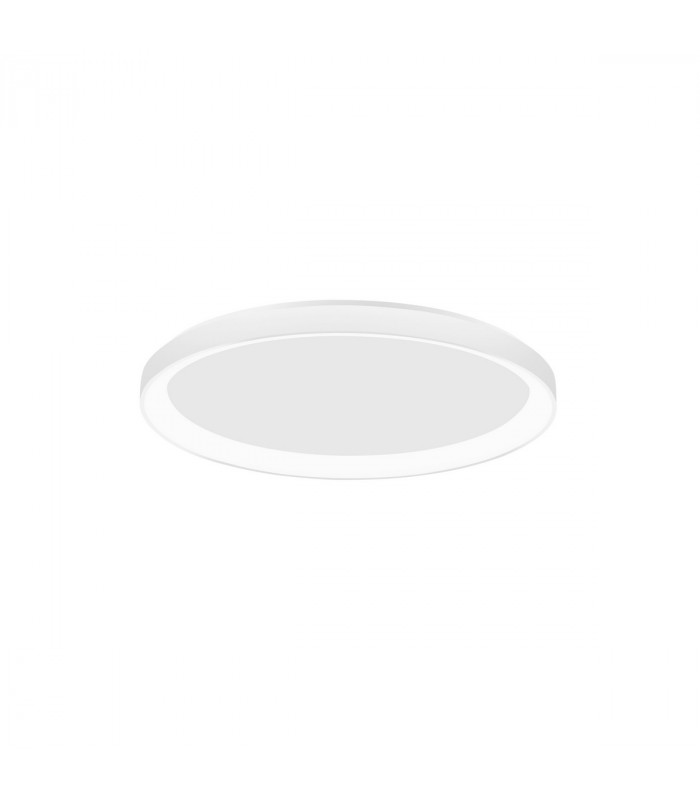 Pertino 38cm Integrated LED Semi Flush Light Sandy Black Aluminium LED 38W 2280Lm 3000K-1