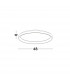 Pertino 38cm Integrated LED Semi Flush Light Sandy Black Aluminium LED 38W 2280Lm 3000K-6