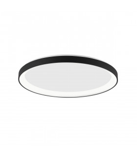 Pertino 58cm Integrated LED Semi Flush Light Sandy White Aluminium LED 48W 2880Lm 3000K-1