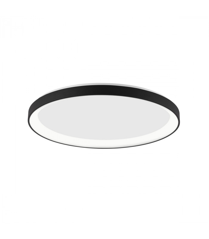 Pertino 58cm Integrated LED Semi Flush Light Sandy White Aluminium LED 48W 2880Lm 3000K-1