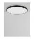 Pertino 58cm Integrated LED Semi Flush Light Sandy White Aluminium LED 48W 2880Lm 3000K-4
