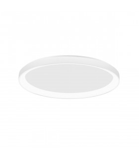 Pertino 58cm Integrated LED Semi Flush Light Sandy Black Aluminium LED 48W 2880Lm 3000K-1