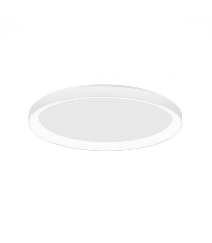 Pertino 58cm Integrated LED Semi Flush Light Sandy Black Aluminium LED 48W 2880Lm 3000K-1