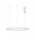 Esteva 65cm Integrated LED Pendant Ceiling Light Dimmable Sandy White Aluminium &Acrylic LED 48W 2400Lm 3000K-1