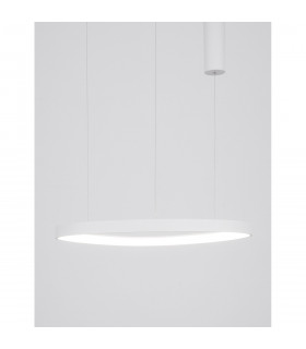 Esteva 65cm Integrated LED Pendant Ceiling Light Dimmable Sandy White Aluminium &Acrylic LED 48W 2400Lm 3000K-2