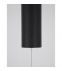 Esteva 65cm Integrated LED Pendant Ceiling Light Dimmable Sandy Black Aluminium &Acrylic LED 48W 2400Lm 3000K-6