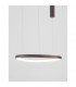 Esteva 65cm Integrated LED Pendant Ceiling Light Dimmable Coffee Brown Aluminium &Acrylic LED 48W 2400Lm 3000K-2