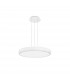 Gap 51cm Integrated LED Pendant Ceiling Light White Aluminium LED 50W 3000KLm 3000K-1