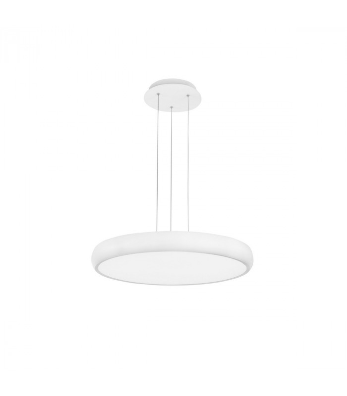 Gap 51cm Integrated LED Pendant Ceiling Light White Aluminium LED 50W 3000KLm 3000K-1
