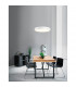 Gap 51cm Integrated LED Pendant Ceiling Light White Aluminium LED 50W 3000KLm 3000K-2