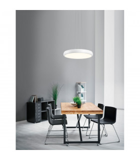 Gap 51cm Integrated LED Pendant Ceiling Light White Aluminium LED 50W 3000KLm 3000K-2