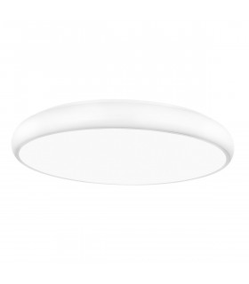 Gap 61cm Integrated LED Semi Flush Light White Aluminium LED 62W 3720Lm 3000K-1