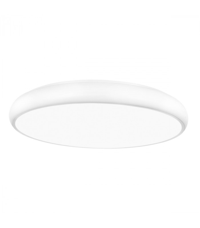 Gap 61cm Integrated LED Semi Flush Light White Aluminium LED 62W 3720Lm 3000K-1
