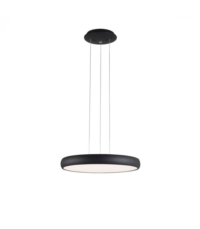 Gap 51cm Integrated LED Pendant Ceiling Light Black Aluminium LED 50W 2750Lm 3000K-1