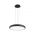 Gap 51cm Integrated LED Pendant Ceiling Light Black Aluminium LED 50W 2750Lm 3000K-3