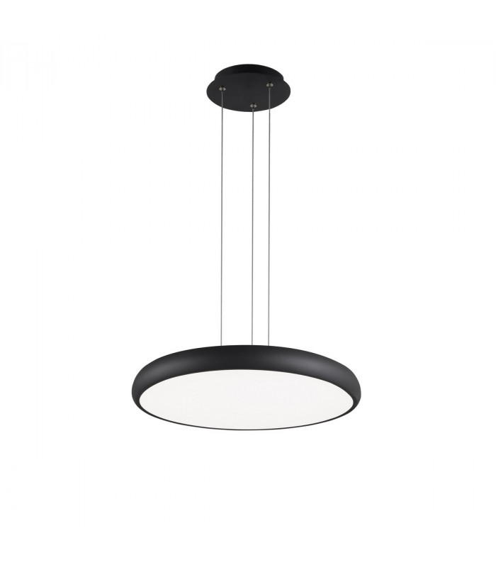 Gap 51cm Integrated LED Pendant Ceiling Light Black Aluminium LED 50W 2750Lm 3000K-3