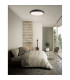 Gap 61cm Integrated LED Semi Flush Light Black Aluminium LED 62W 3410Lm 3000K-2